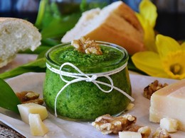 Medvedi cesnak_Pesto_Image by RitaE from Pixabay_4-3