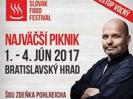 Zdenk Pohlreich hosom Slovak Food Festivalu