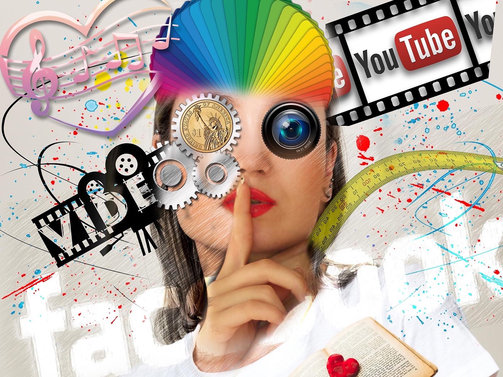 YouTube, Facebook, Social media
