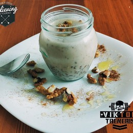 Proteinov chia puding