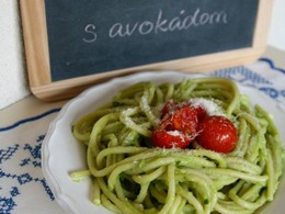 Cestoviny s avokdom