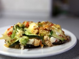 Zeleninov lasagne bez cestovn (bezlepkov)